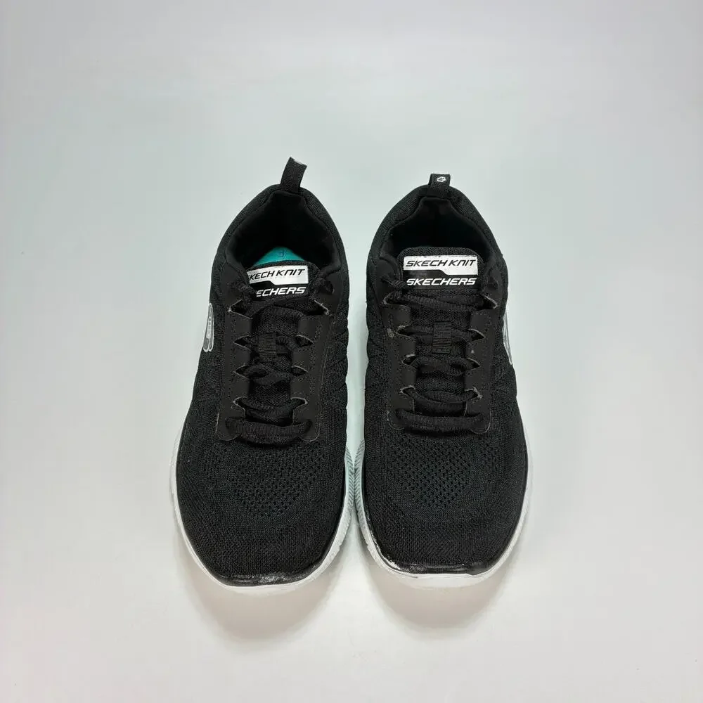 Skechers Flex Appeal Sweet Spot Black White Training Shoes 11729 Womens Size 8.5
